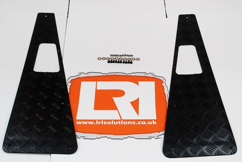 New 3mm wing top black - , pair