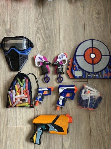 Nerf target blaster bundle - &,