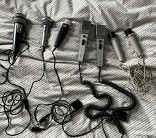Job Lot Vintage Microphones Microphone Philips Realistic Grundig 60s 70s 80s 90s