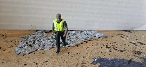 Scale3d painted figure police - ,
