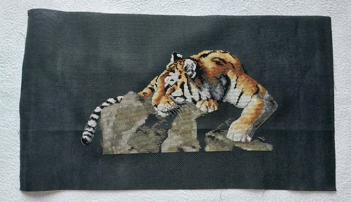 Dmc cross stitch - dmc, tiger