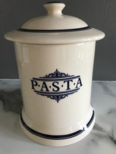 1869 Victorian Pottery Pasta Storage Jar