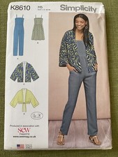 Simplicity K8610 Sewing