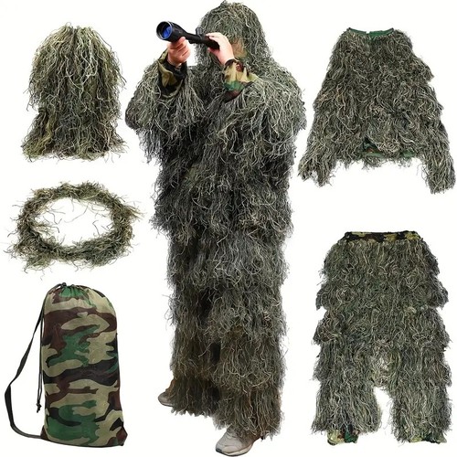 Woodland ghillie suit - ghillie,