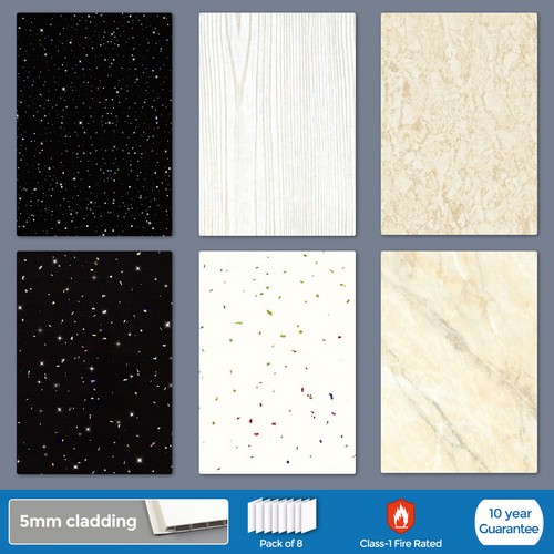 Set bathroom pvc cladding - of,