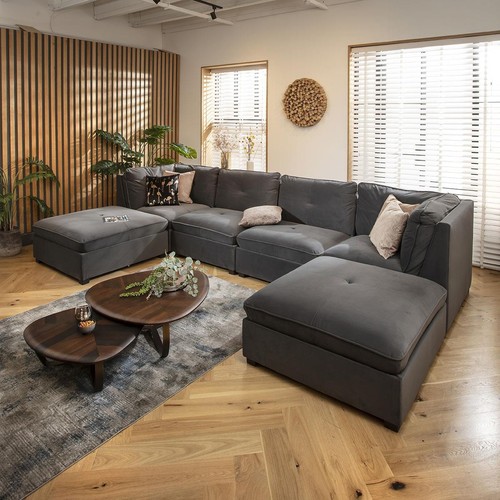 Seater shaped corner sofa - u,