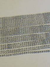 Diamante Effect Ribbon Trim Cake Wrap Sparkly Diamond Bridal Craft 1 mtr lengths