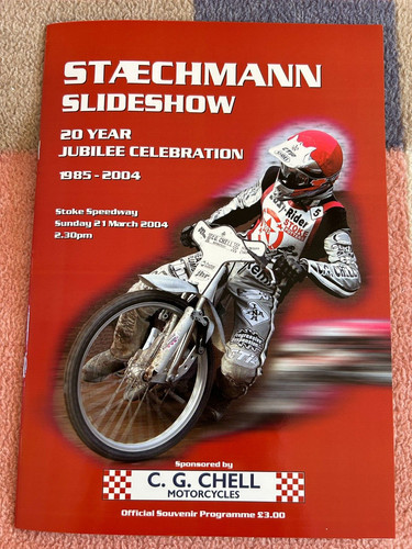 Speedway programme slideshow - speedway,