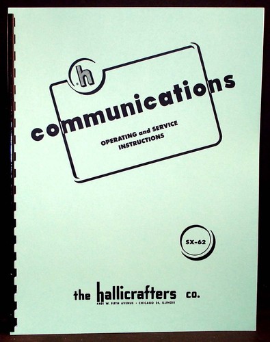 Hallicrafters sx62 radio - sx-62,
