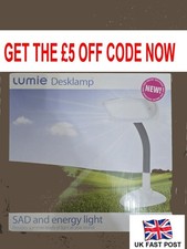 Lumie desk lamp sad light - desk,