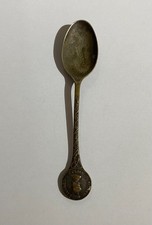 Vintage 1953 Commemorative Coronation Spoon - Derby - Silver Plated ?