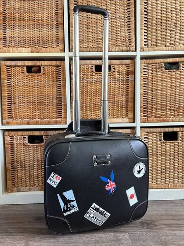 Vintage playboy small suitcase - vintage,