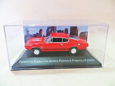 ALTAYA/IXO/DeAgostini '1968 PLYMOUTH BARRACUDA FASTBACK FORMULA S' 1:43 MIB