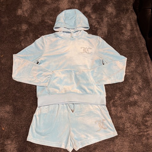 Juicy baby blue velour - baby,