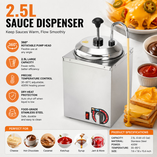 Electric sauce warmer - sauce,