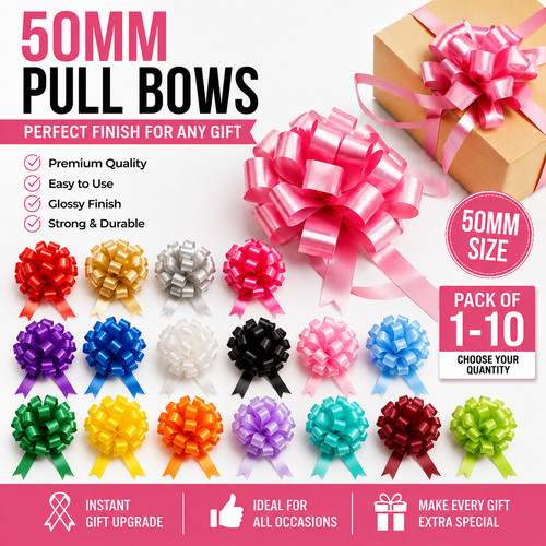 Large 50mm pull bow quality - bow,