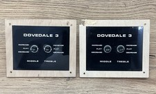 Rear Control Switch Panels For Wharfedale Dovedale 3 Speakers - Pair