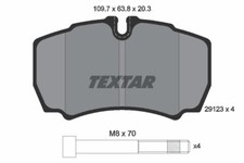 BRAKE PAD SET, DISC BRAKE FOR