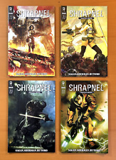 Shrapnel #1, 2, 3 & 5 (Radical Comics 2009) 4 x NM comics.