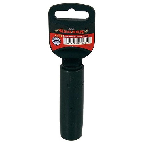 Socket 14mm drive deep - socket, 1/2"