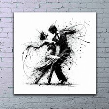 Dynamic Black & White Tango