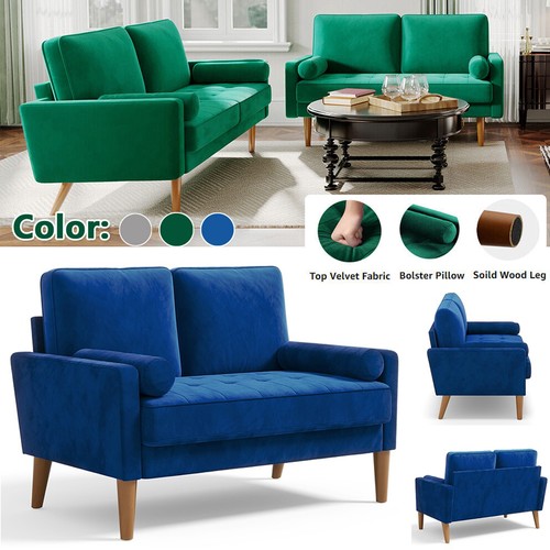 Seater velvet sofa with 2 - seater,