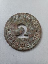 Nottingham Miners Association Metal Check Token