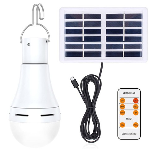 Solar panel powered led light - solar,