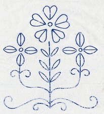 Vintage Embroidery Transfer