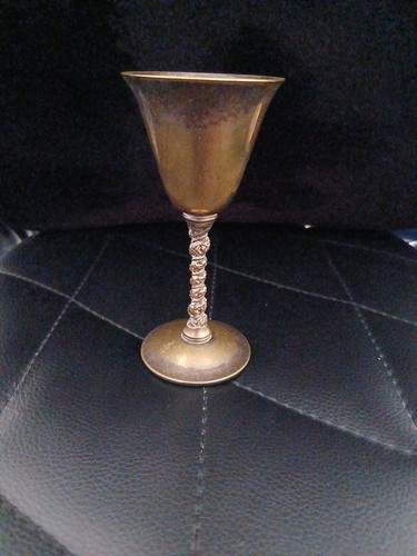 Vintage gold plated metal - gold-plated,