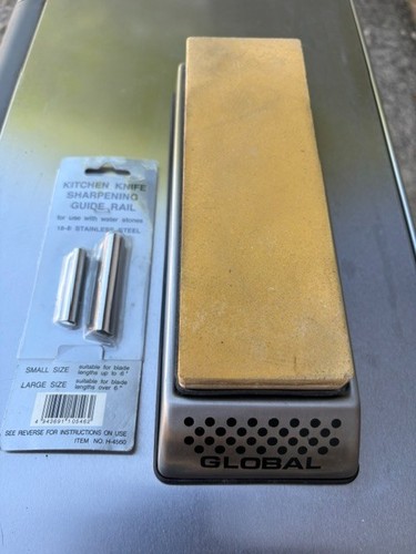 Global knife whetstone - knife,
