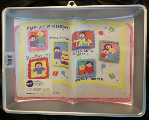 Wilton book doubled sided cake - wilton,
