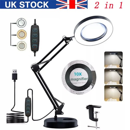10x magnifying glass - magnifying, desk