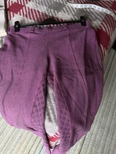 DUBLIN Performance thermal Warm-it Gel Riding Breeches Cerise Pink 14