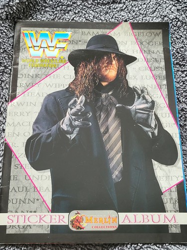 1993 merlin wwf sticker - merlin, album