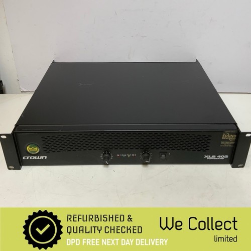 Crown xls402 power amplifier - xls402,