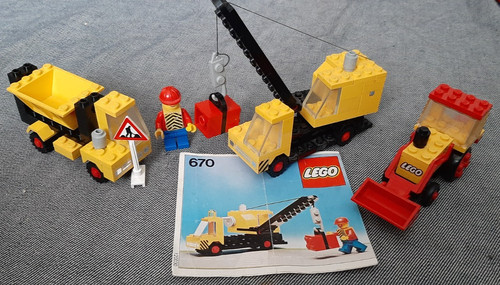 Lego town mobile crane - lego,