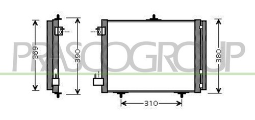 Peugeot 207 2006 condenser - 207,