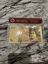 Pound 24k gold plated - uk,