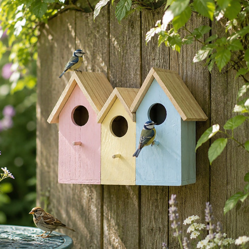 Triple wooden nesting - triple, 1
