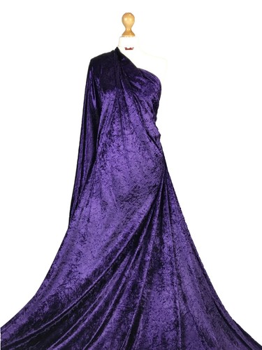 Crushed velvet fabric premium - crushed,