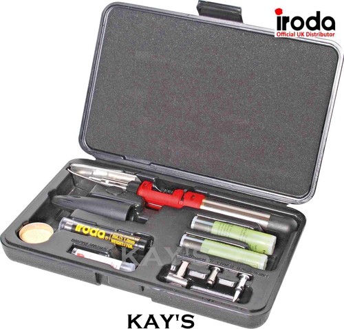 Gas soldering iron kit - soldering,