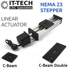 C-Beam X Y Z Axis Linear CNC Plasma Actuator Kit Module + Nema 23 Stepper Motor