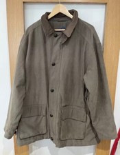 Debenhams Casual Club Large Khaki Army Green Quilted Field Utility Jacket Coat
