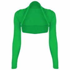 Womens Plain Shrug Long