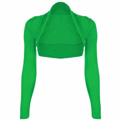 Womens plain shrug cropped - womens,