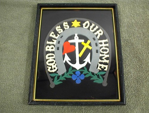 Vintage wood scroll saw - wood, god