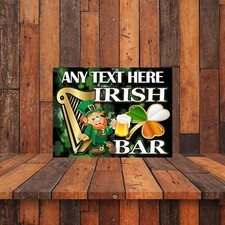 IRISH BAR THEME PERSONALISED