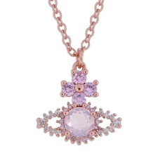 Vivienne Westwood Rose Gold Valentina Orb Necklace With Gift Box 🎁