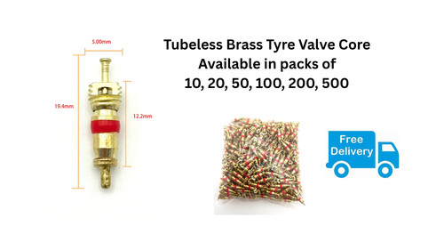 Tubeless brass tyre valve - tubeless,